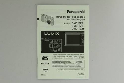 Panasonic dmc tz7 tz6 - dmc-tz7, dmc-tz6