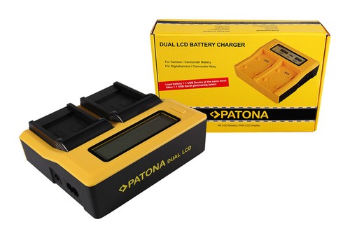 Caricabatteria rapido dual lcd - rapido,